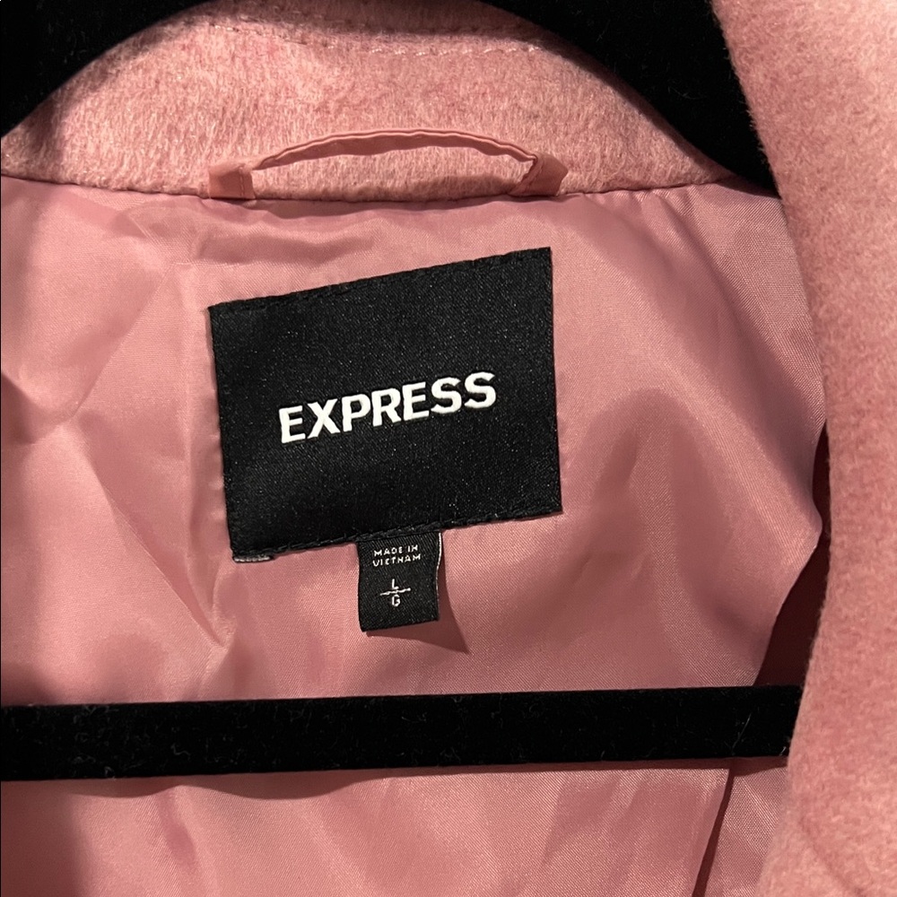 Express Women's Blush Pink Suit Jacket - Picture 2 of 2